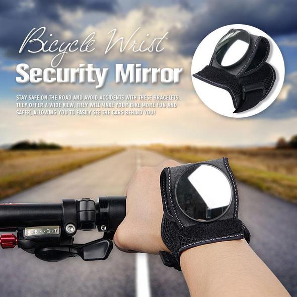 🔥Exclusive Offer: 50% Off for a Limited Time🎉 Rear View Bike Wrist Safety Mirror