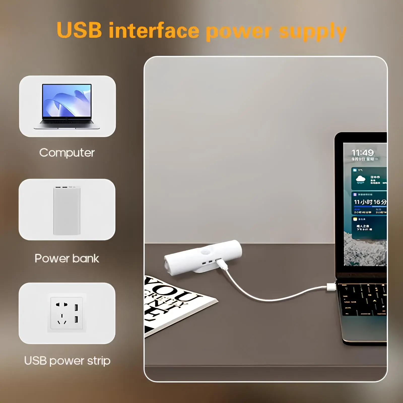 Smart RGB LED Night Lights with Motion Sensor