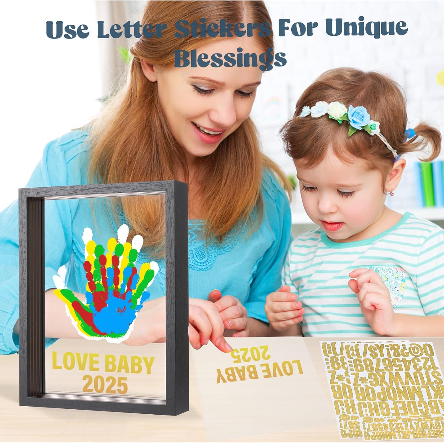 🎁 The Ultimate Gift – Family Handprint Kit 🖐️🎨 Non-toxic, odor-free & completely safe for the whole family👨‍👩‍👧‍👦💝
