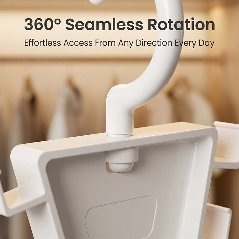 Rotating V-Shaped Accessory Hanger