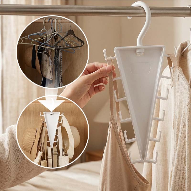 Rotating V-Shaped Accessory Hanger