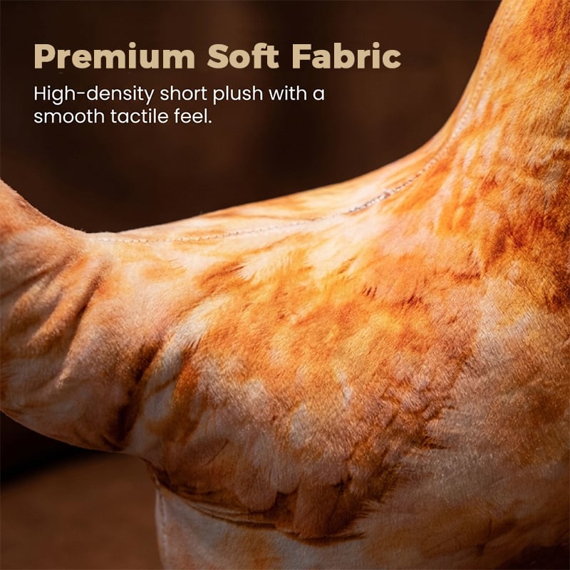 Realistic Chicken Plush Pillow