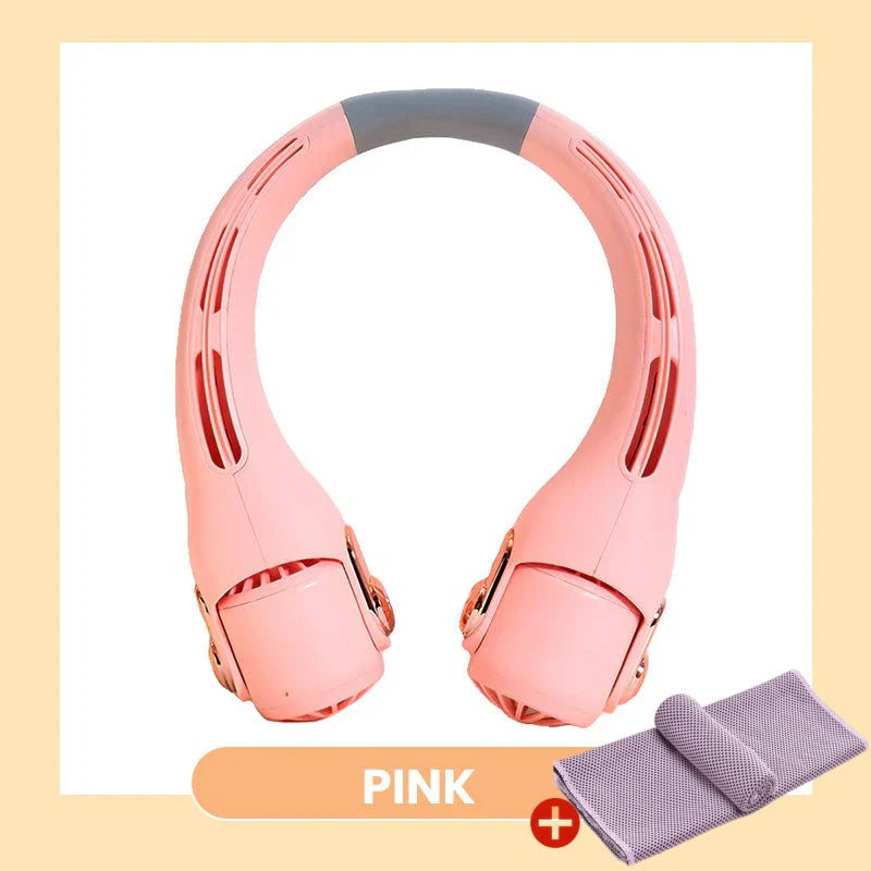 ❄️ Nek-aircoventilator – Ultra-quiet personal cooling fan for summer
