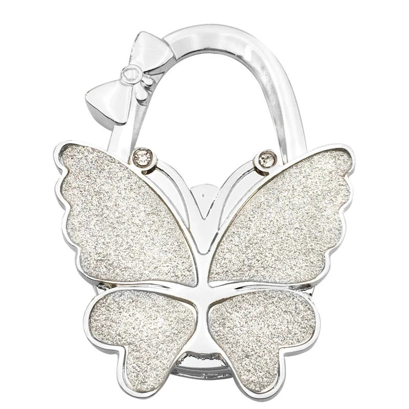 Butterfly Purse Hook Foldable Handbag Table Hanger for Women