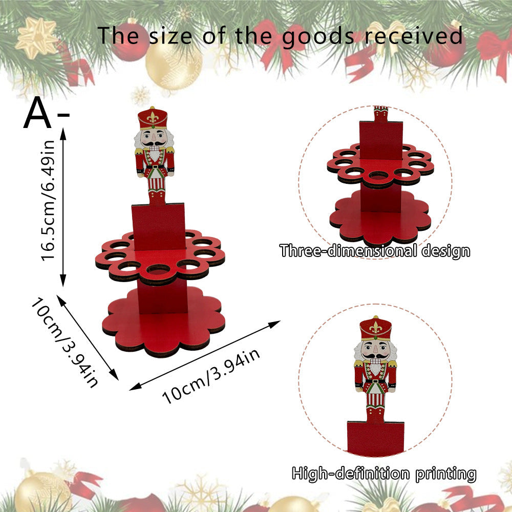 ✨Buy 3, Get 1 FREE 100% -Christmas Tabletop Wooden Money Holder 🎁