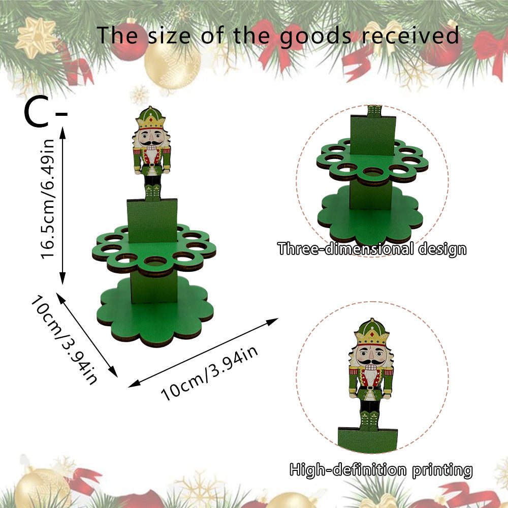 ✨Buy 3, Get 1 FREE 100% -Christmas Tabletop Wooden Money Holder 🎁