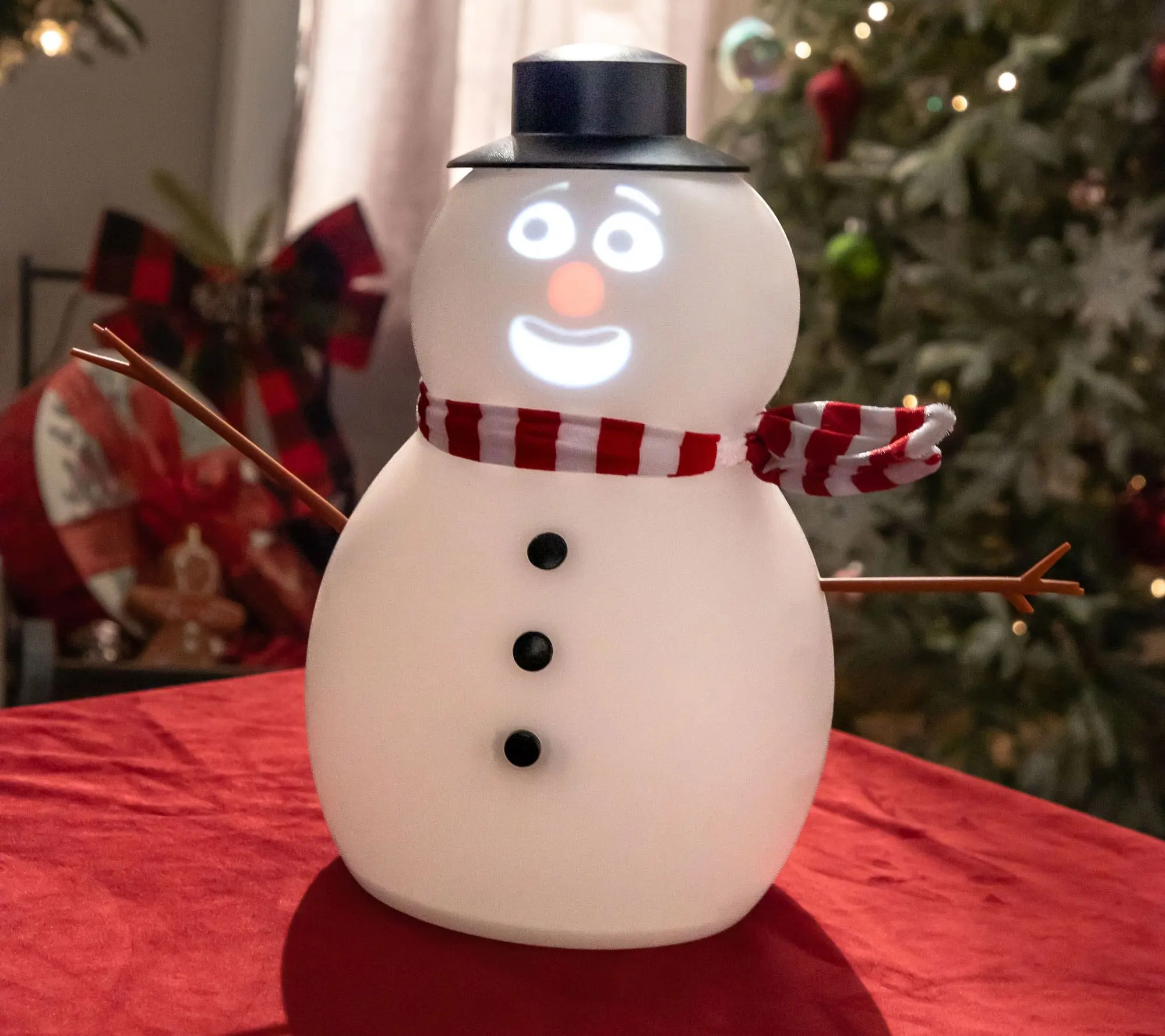 Frostbyte 12" Animated Talking Snowman | Christmas Holiday Home Decor