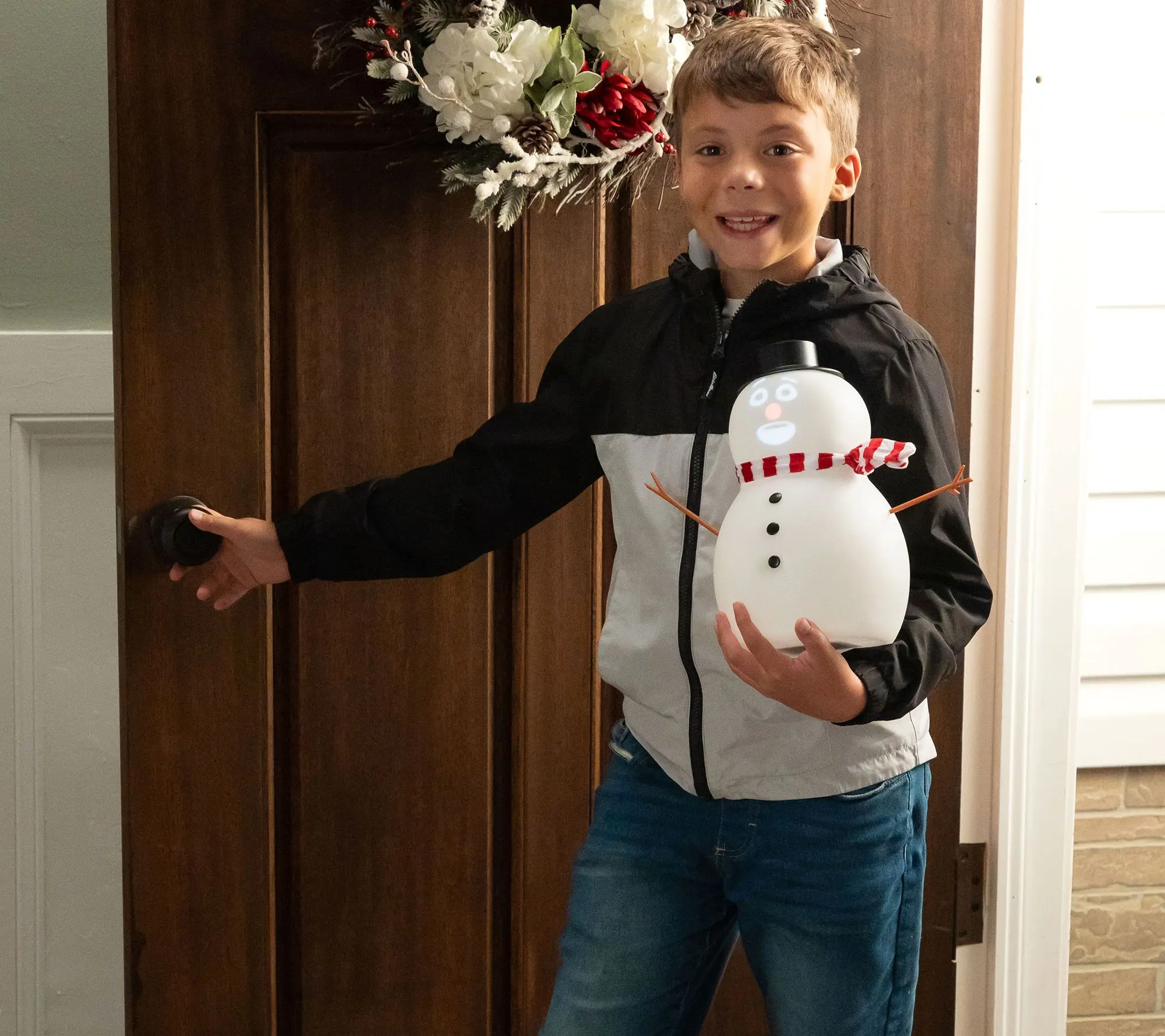 Frostbyte 12" Animated Talking Snowman | Christmas Holiday Home Decor