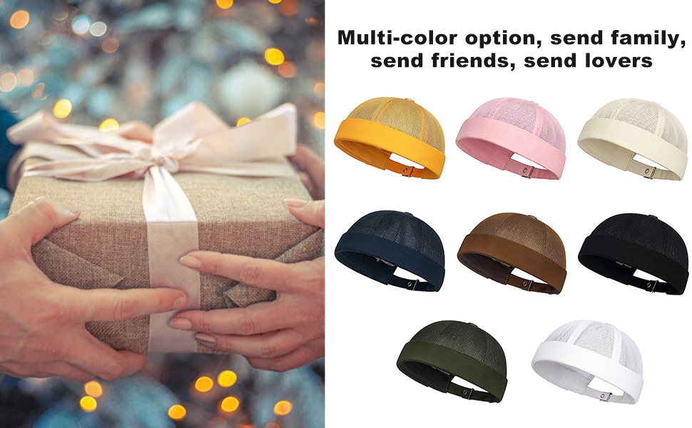 Mesh Brimless Cap