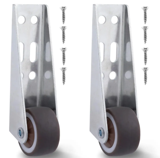 Heavy Duty Rigid Caster Wheels for Doors - Smooth Silent Support