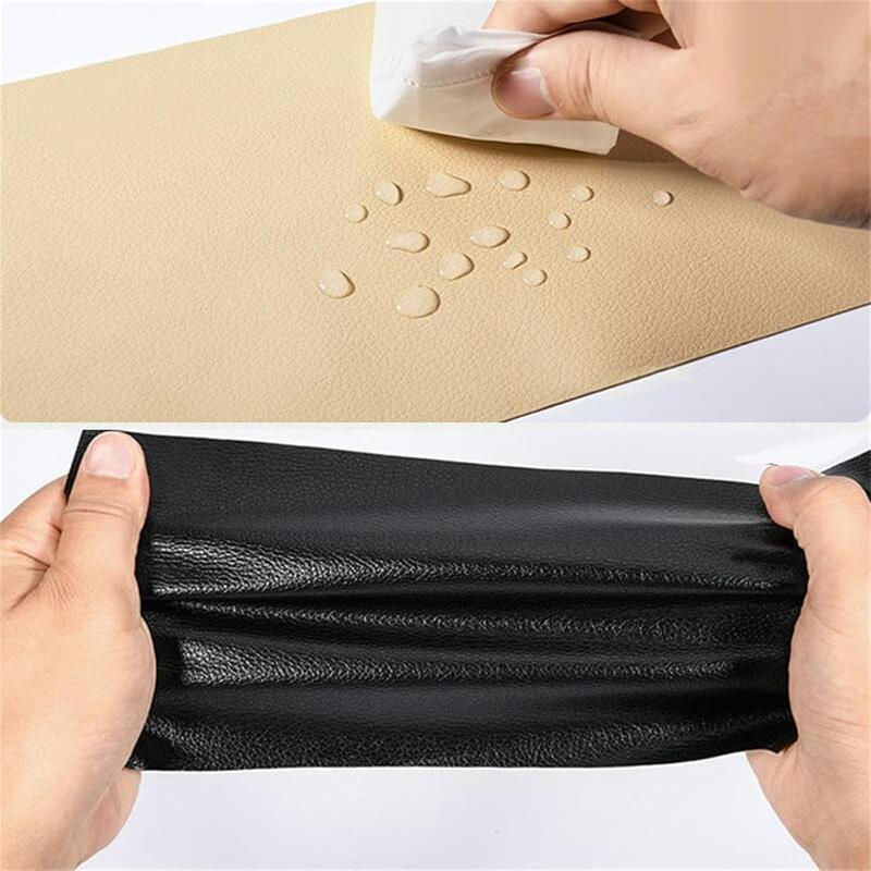 20*54 Inch Self-Adhesive Leather Sticker Patch Cuttable Sofa Repair,PVC Leatherette Waterproof Upholstery Fabric,Leather Stickers Self Adhesiveleather Repair Patch,for Car Seat, Couch, Chair