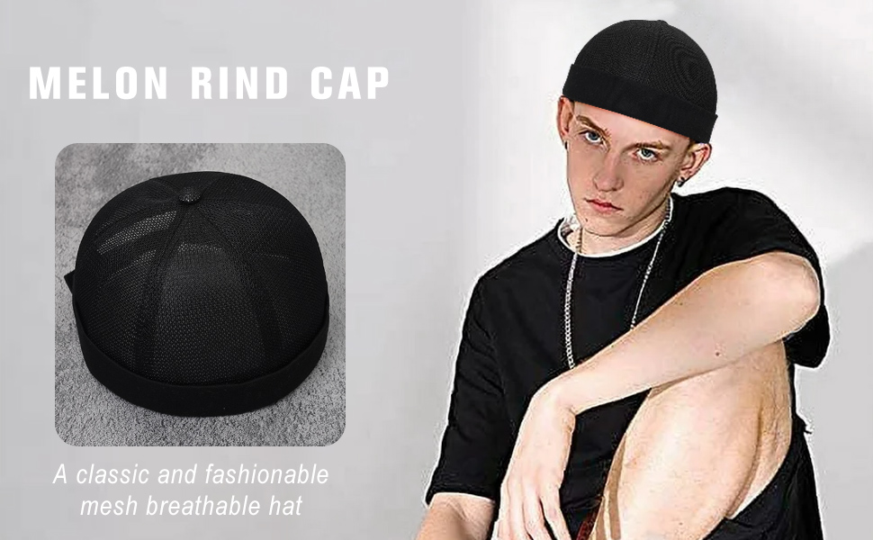 Mesh Brimless Cap