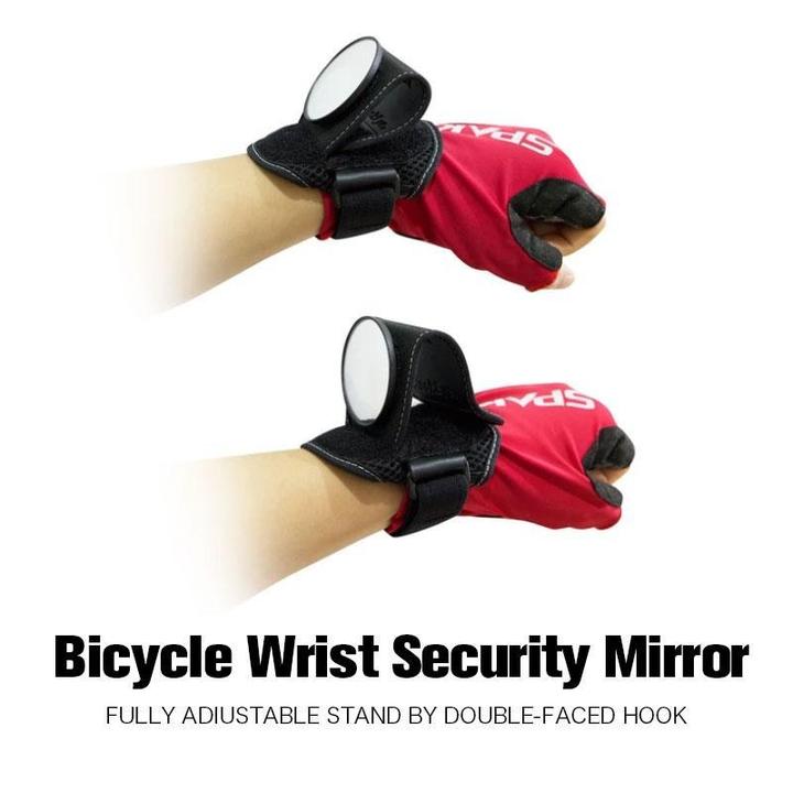 🔥Exclusive Offer: 50% Off for a Limited Time🎉 Rear View Bike Wrist Safety Mirror