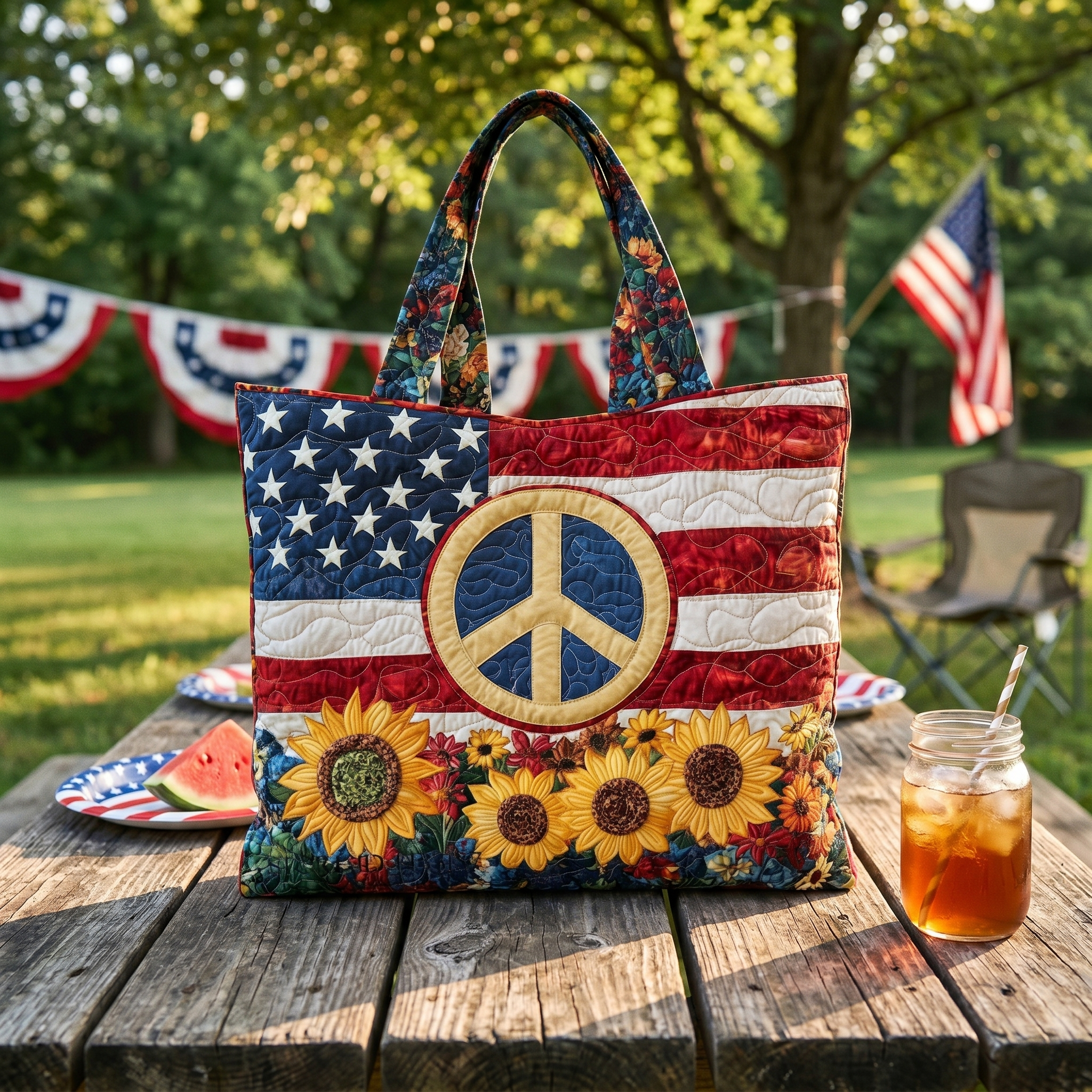 New Arrival US 250th Anniversary American Patriotic Bag