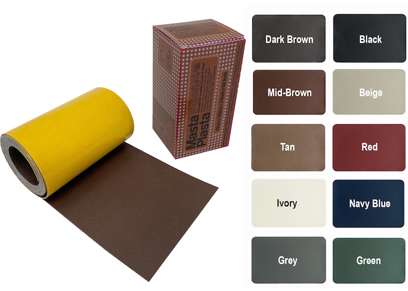 20*54 Inch Self-Adhesive Leather Sticker Patch Cuttable Sofa Repair,PVC Leatherette Waterproof Upholstery Fabric,Leather Stickers Self Adhesiveleather Repair Patch,for Car Seat, Couch, Chair