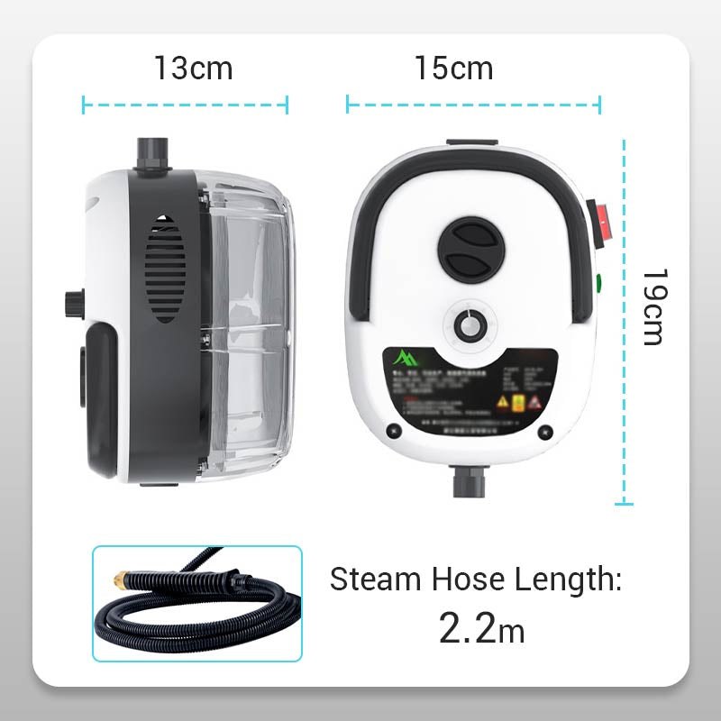  UK 2500W Handheld High-Temperature Pressurized Steam Cleaner 