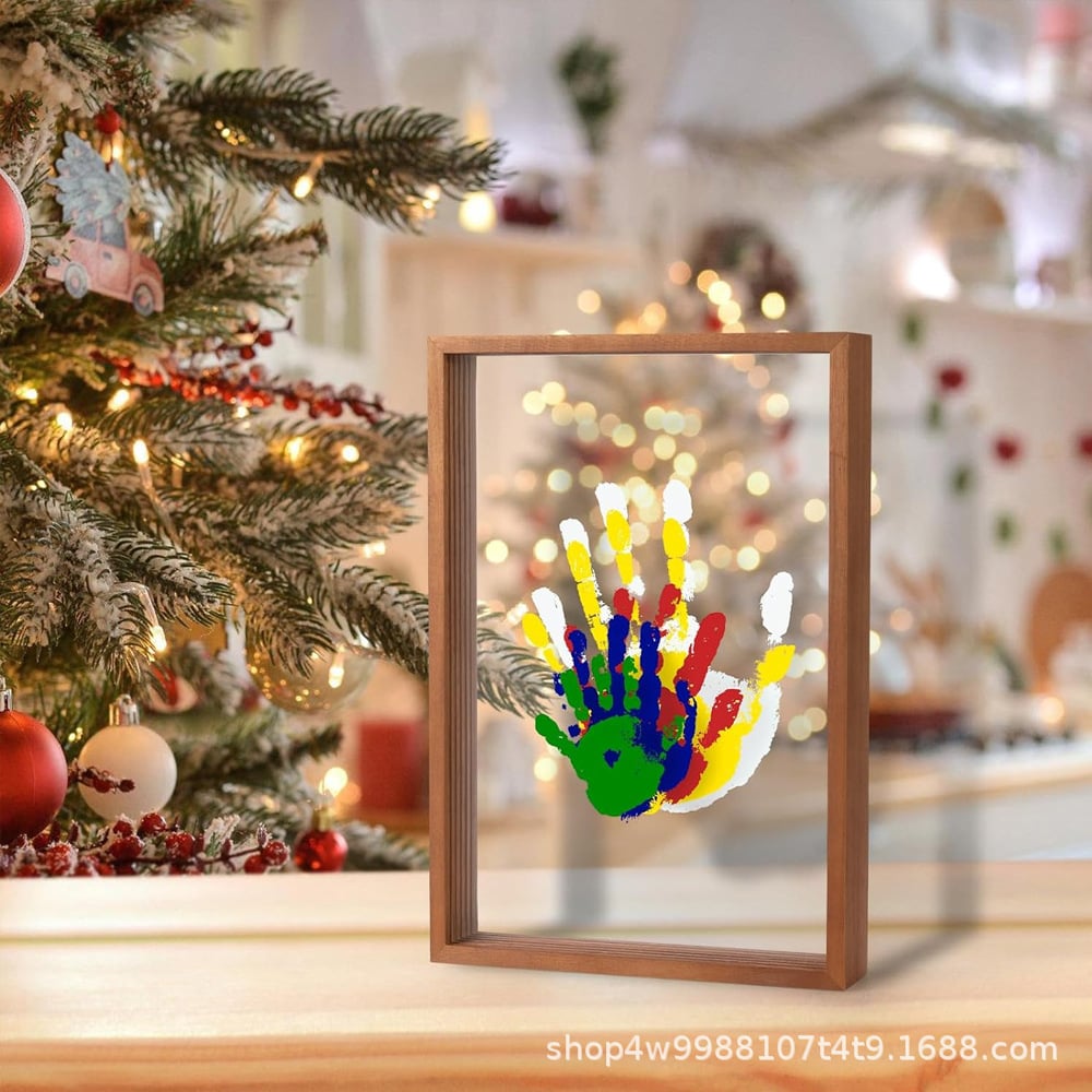 🎁 The Ultimate Gift – Family Handprint Kit 🖐️🎨 Non-toxic, odor-free & completely safe for the whole family👨‍👩‍👧‍👦💝