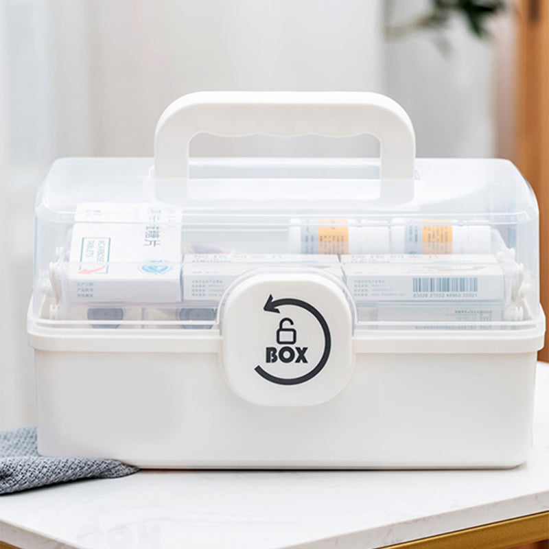 💎 50% OFF! 💎 Multi-Layer Family Medicine Box – Large Capacity, 3-Tier Compartment Design & Secure Lock