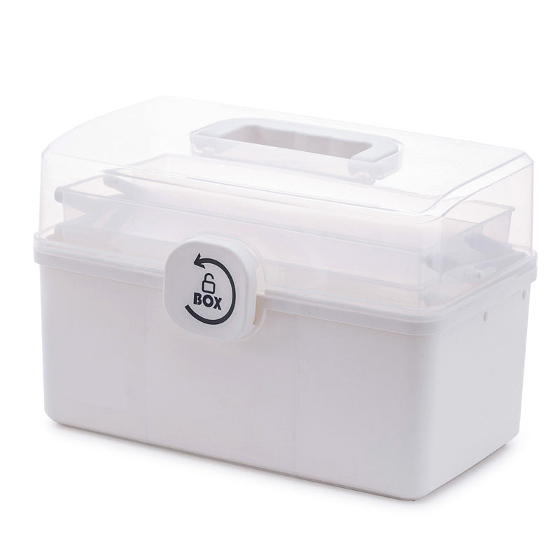 💎 50% OFF! 💎 Multi-Layer Family Medicine Box – Large Capacity, 3-Tier Compartment Design & Secure Lock