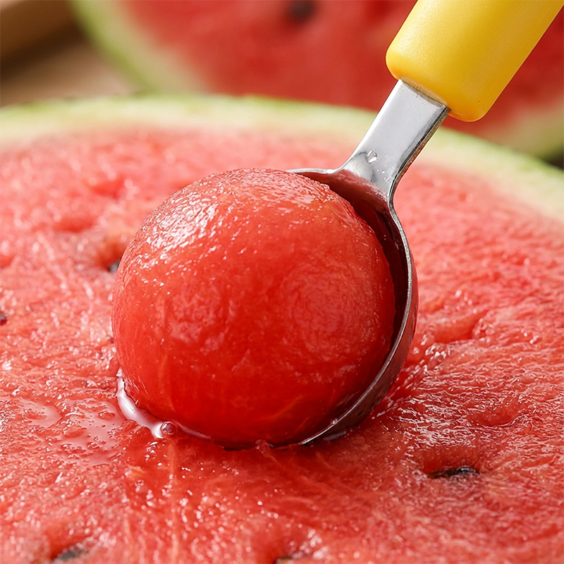 🍉🔥Kit Cortador y Bolas de Fruta Multifunción | Herramienta de Cocina para Sandía y Melón