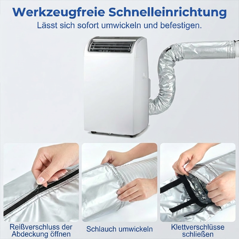 🔥40% OFF Limited Stock | Portable Air Conditioner Hose Insulation Cover for Mobile AC Units