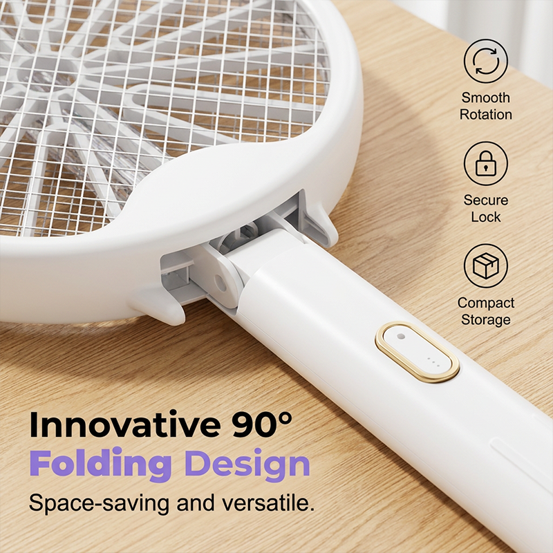 🦟Limited Time Special Price!!✨3-in-1 Foldable Electric Mosquito Racket