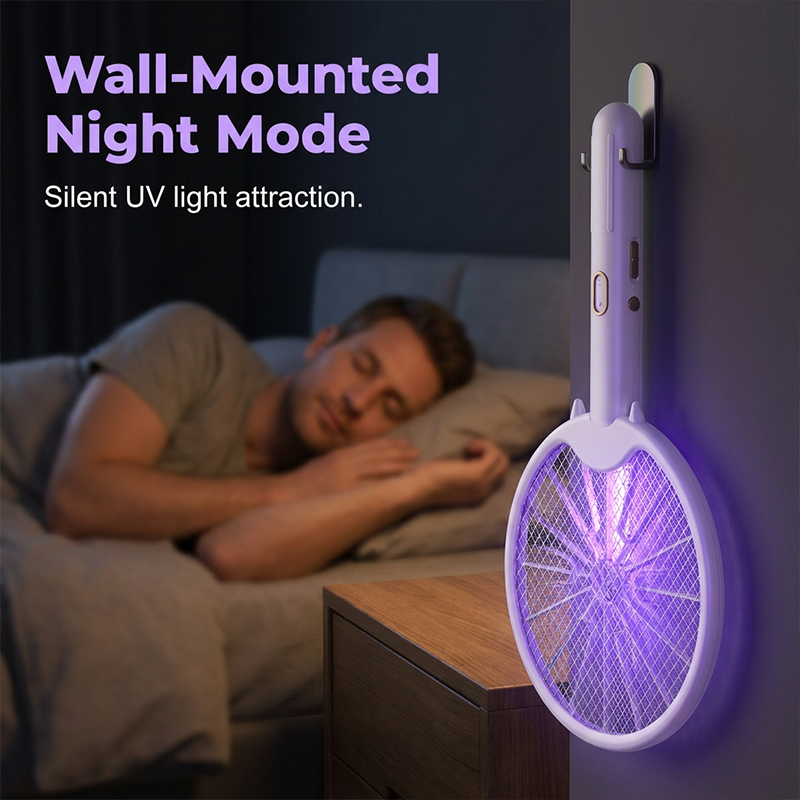 🦟Limited Time Special Price!!✨3-in-1 Foldable Electric Mosquito Racket