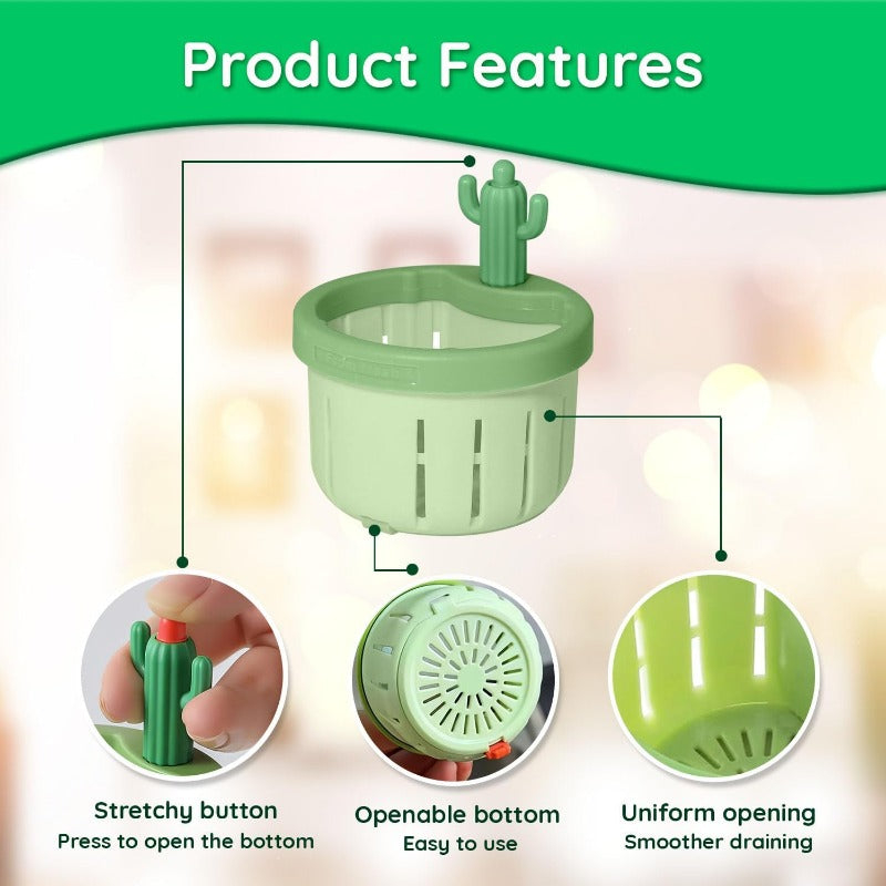Hands-Free Kitchen Sink Strainer