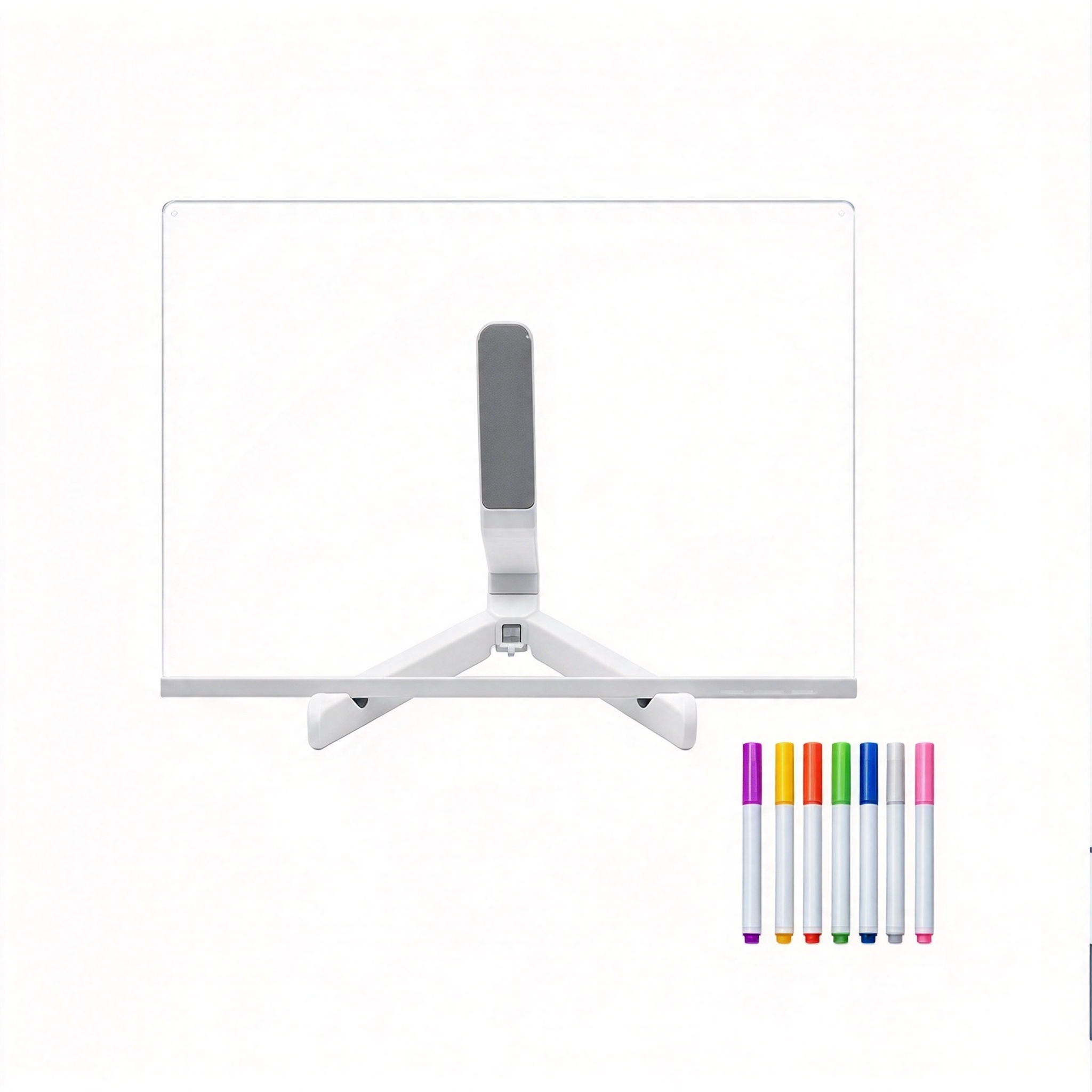 LED Color Glow Note Board, Erasable Acrylic Glowing Art Board for Children & Family Messages