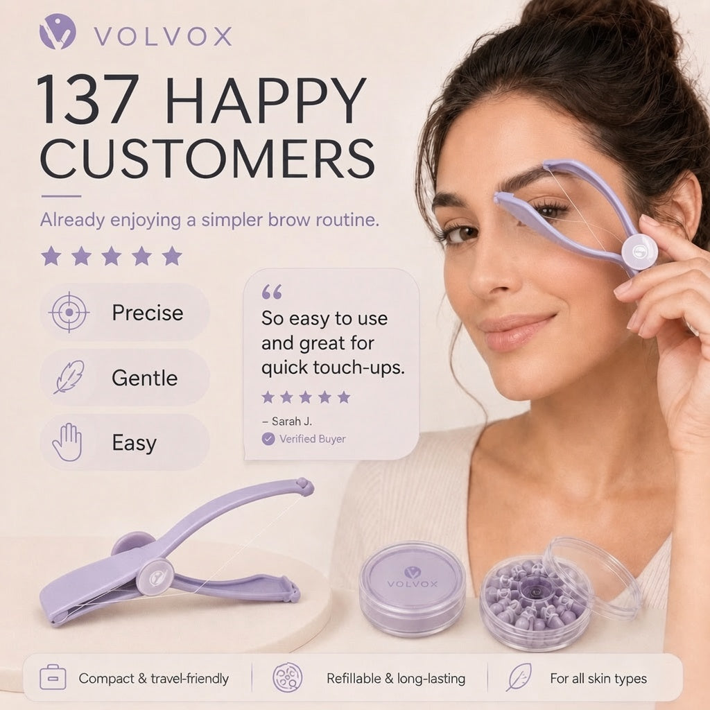 Precise Brow Threading Tool