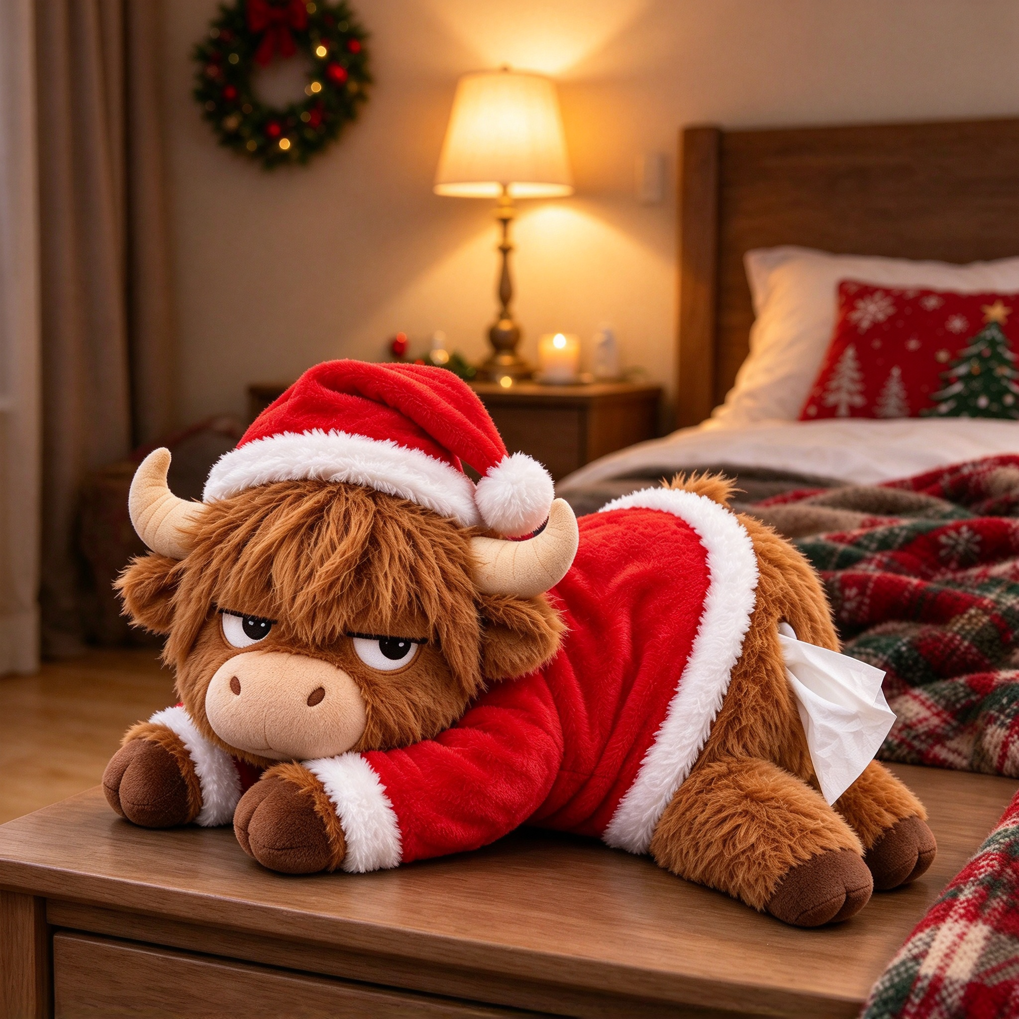 The Highland Cow Tissue Holder