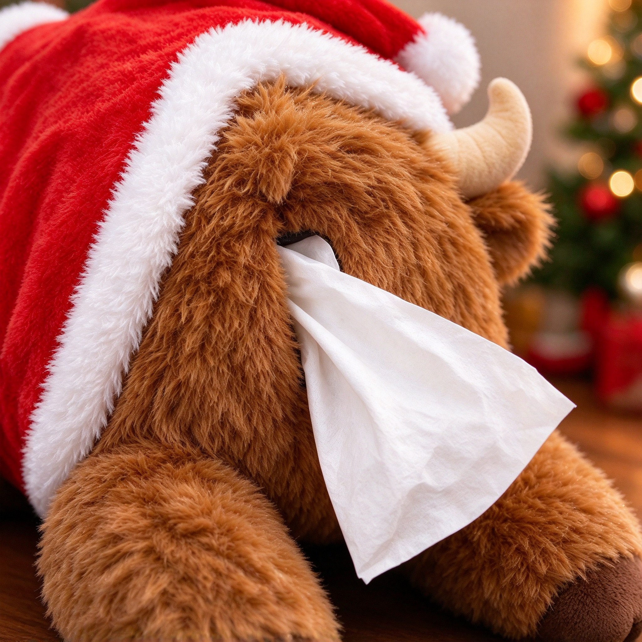 The Highland Cow Tissue Holder