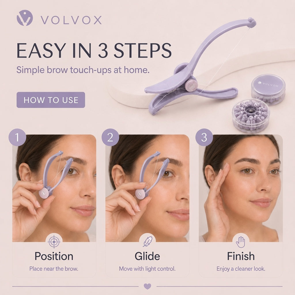 Precise Brow Threading Tool