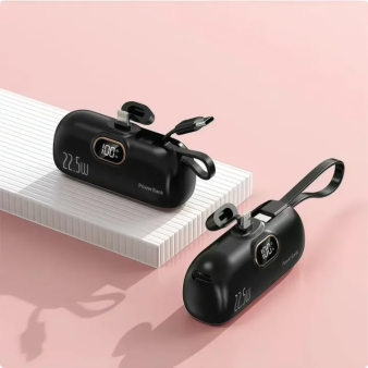 5000mAh Portable Power Bank with 22.5W Fast Charging