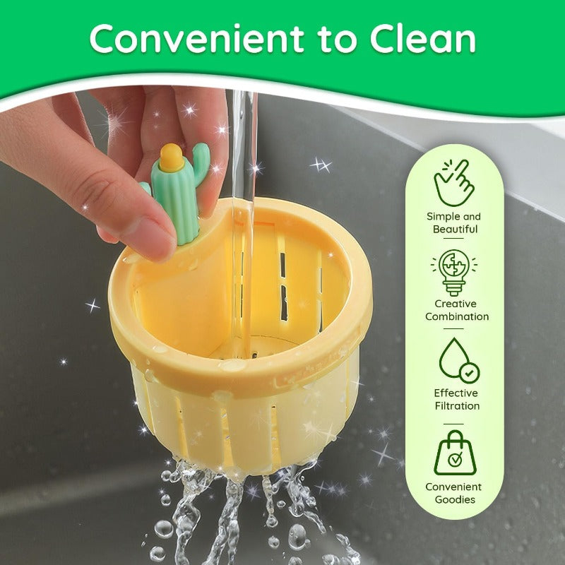 Hands-Free Kitchen Sink Strainer