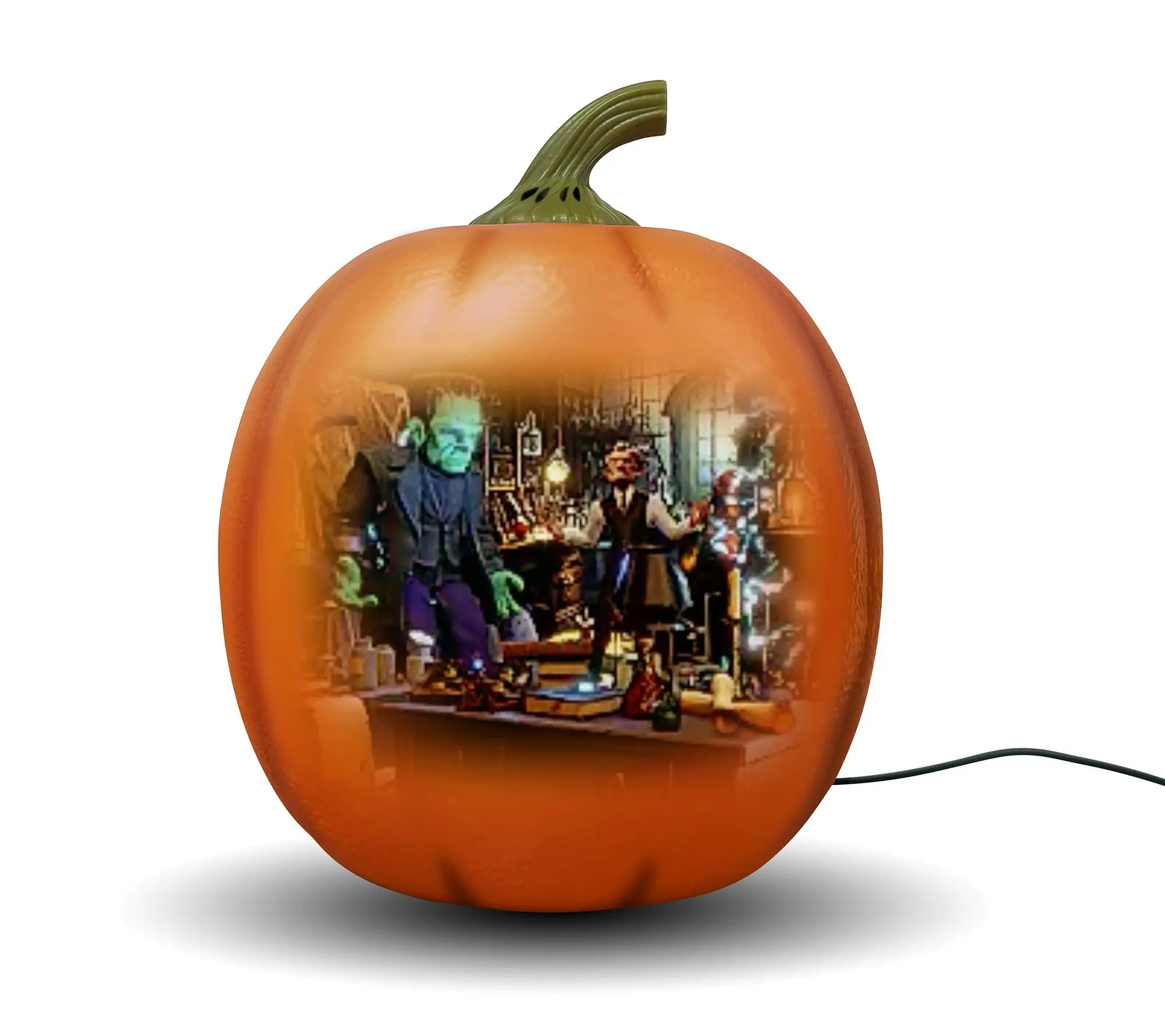Animated Talking Singing 12" Halloween Pumpkin Audio Decoration