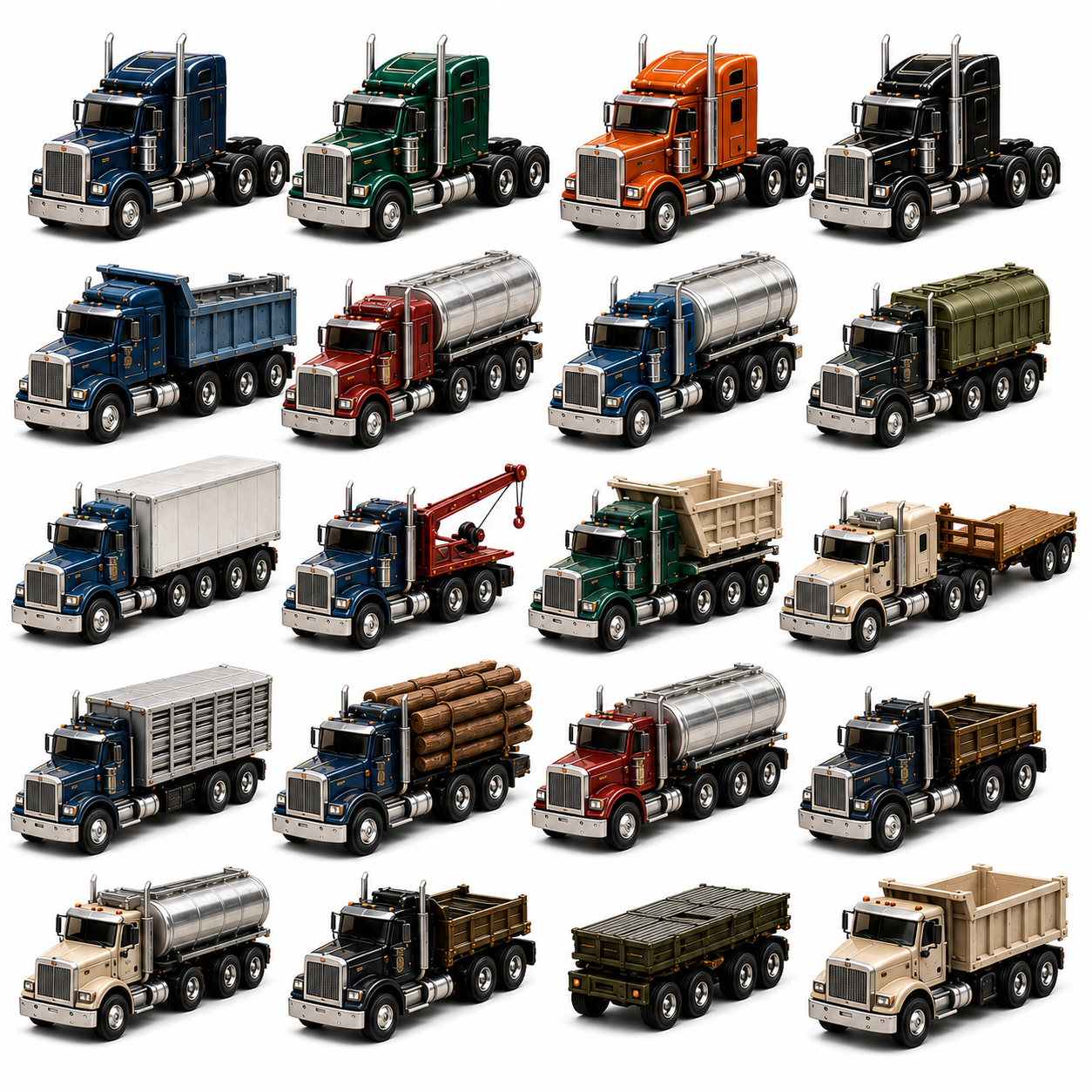 Trucks Advent Calendar 2026 – 24 Days of Collectible Mini Truck Surprises