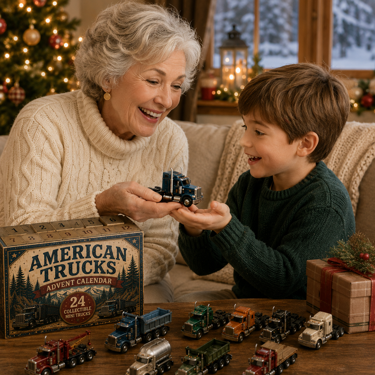 Trucks Advent Calendar 2026 – 24 Days of Collectible Mini Truck Surprises