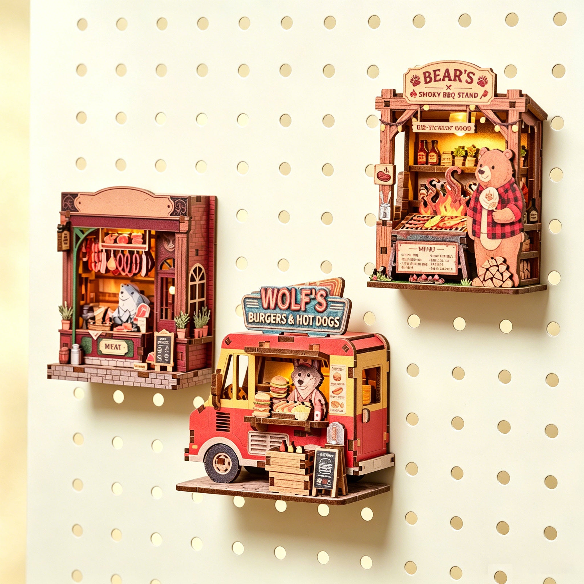 DIY Fridge Magnets - Cottage Fridge Magnet