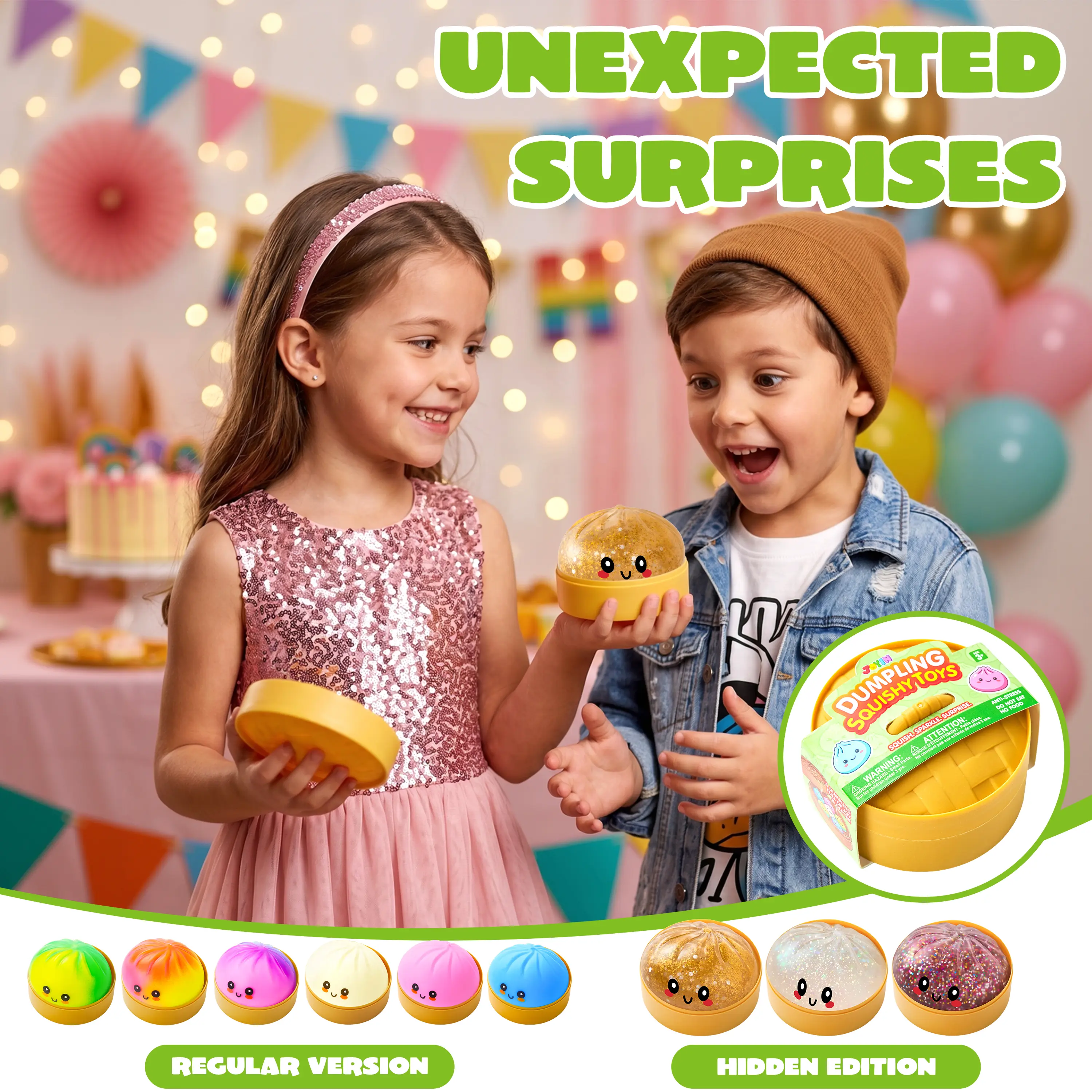 Dumpling Surprise Box Stress Relief Toy