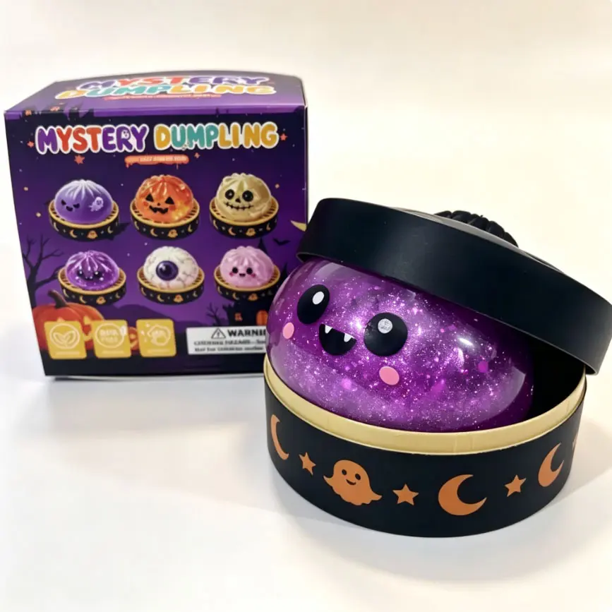 Cute Halloween Scary Ghost Maruko Squeeze Toy Set