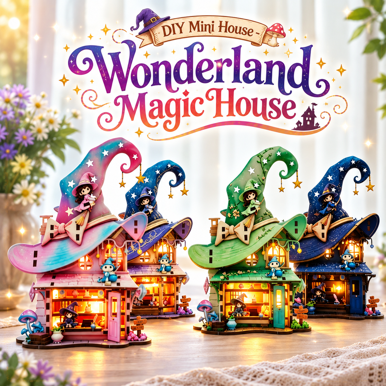 DIY Mini House - Wonderland Magic House