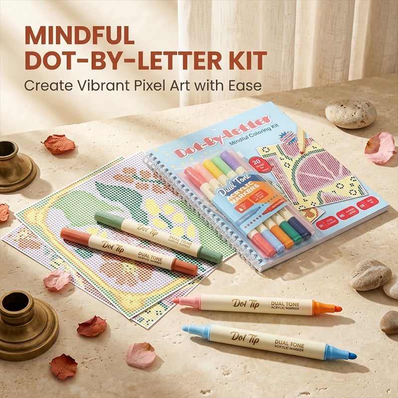 Alphabet Mindfulness Coloring Set
