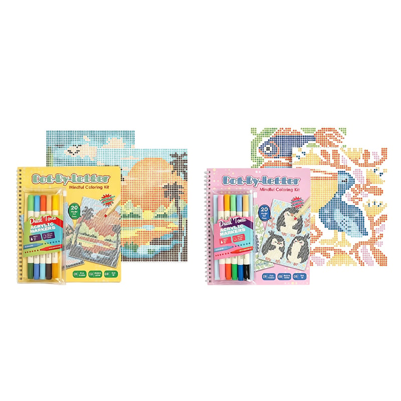 Alphabet Mindfulness Coloring Set