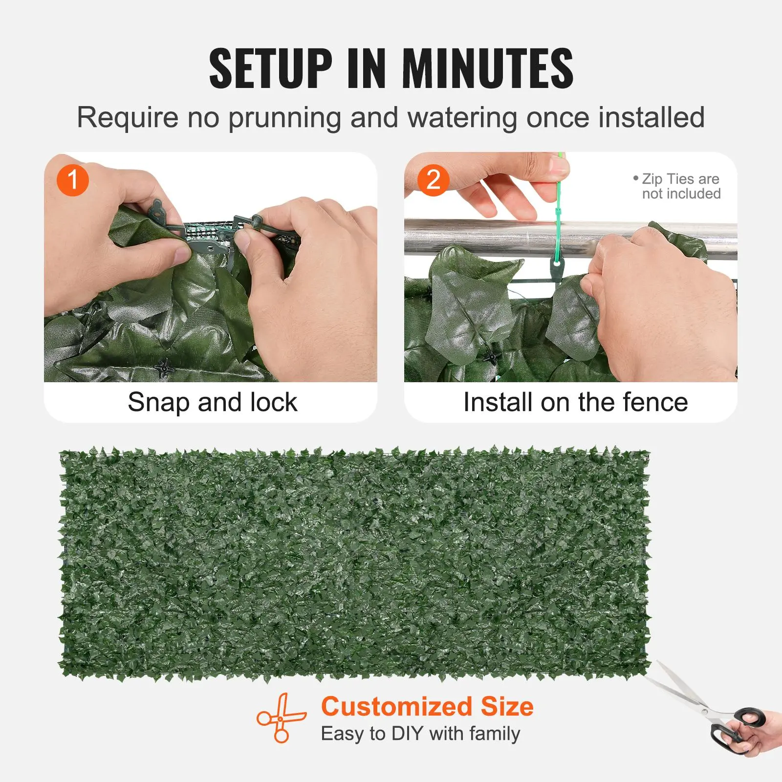 Ivy Privacy Fence