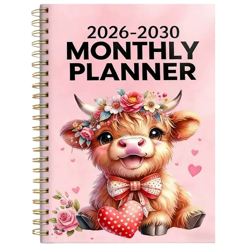 2026-2030 Monthly Planner