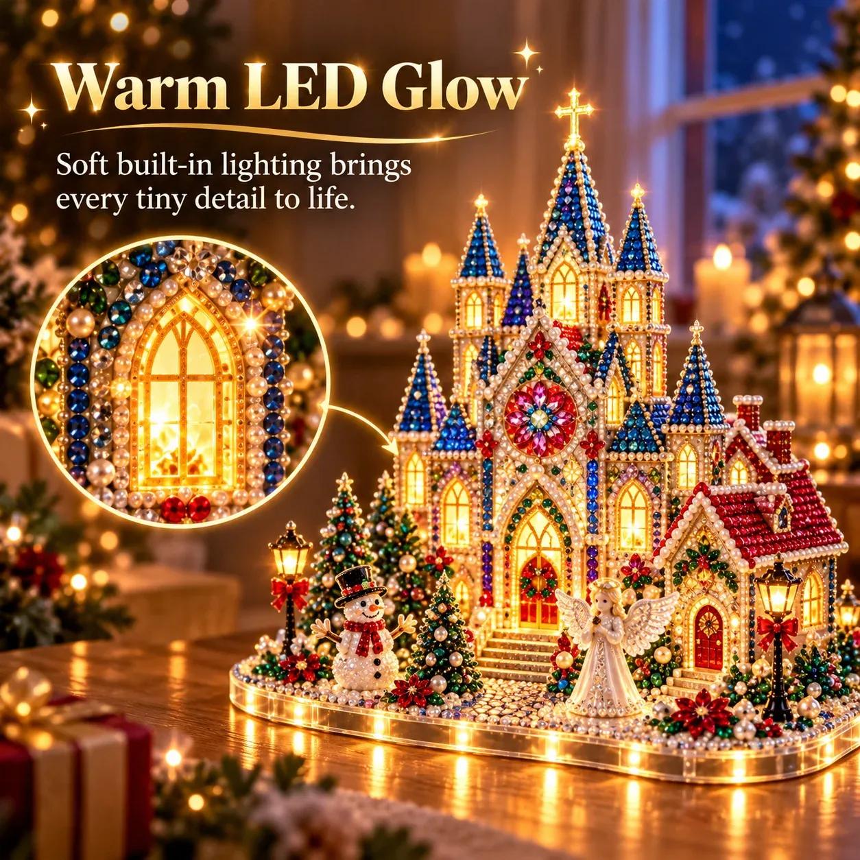 3D LED Christmas Diamond Art DIY Kit Create It. Light It. Fall In Love With It.