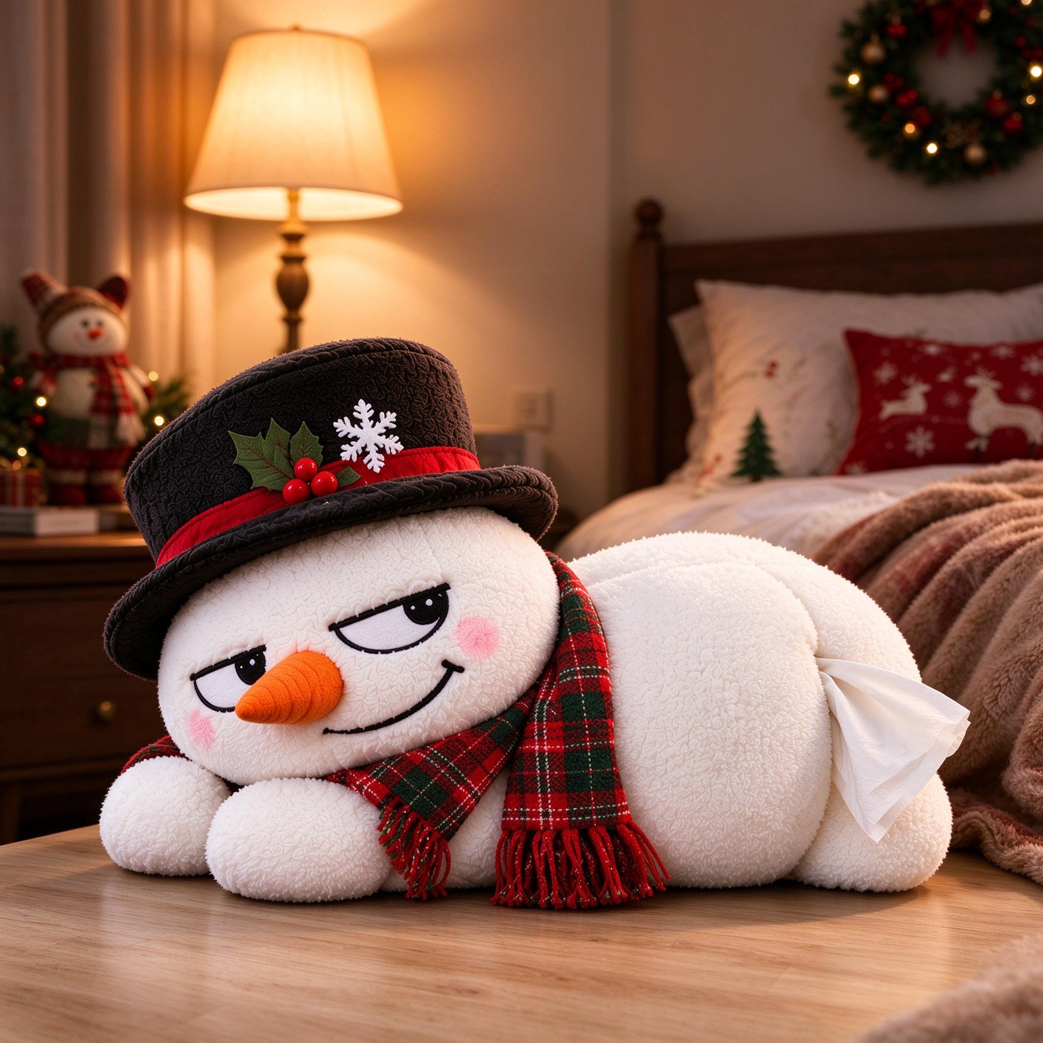 The Snowman Tissue Holder