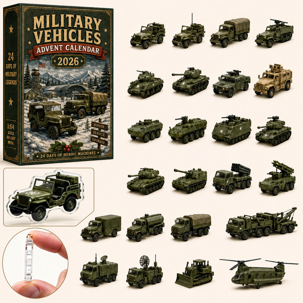 🚜 Build the Fleet Collection 24‑Day Vehicle Advent Calendar Series