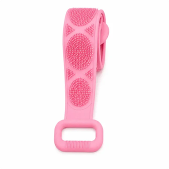 Silicone Bath Brush Double-Sided Exfoliating Back Scrubber